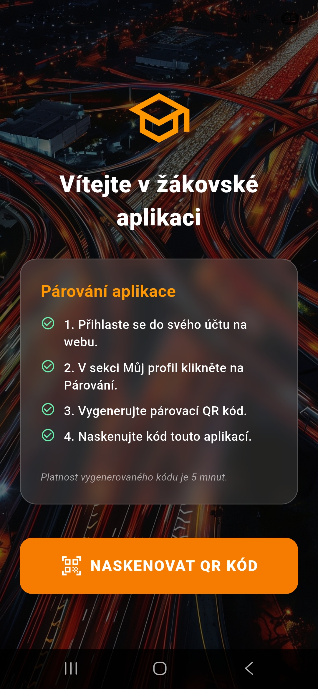 Aplikace Žák - SaaS Autoškola